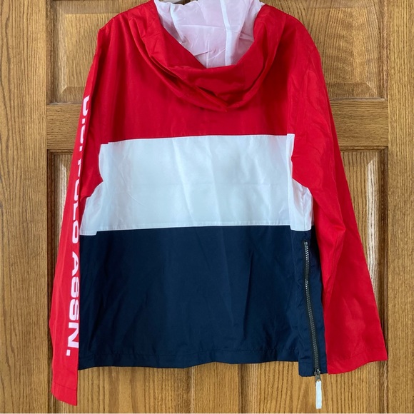 NWOT U.S. Polo Assn. Red, White, & Blue Windbreaker Large - Picture 5 of 10